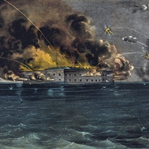 Bombardment of Fort Sumter, Charleston Harbor: 12th & 13th o