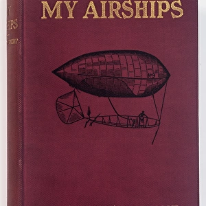 Book cover design, My Airships