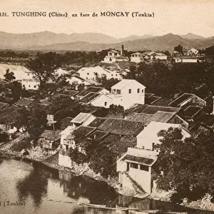The border between Vietnam and China - Tunghing / Moncay