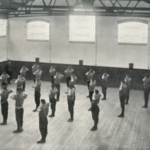 Borstal Drill in Gymnasium