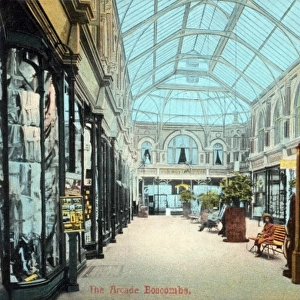 Boscombe, near Bournemouth. The Arcade