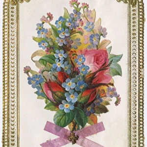 Bouquet / Flowers / Card