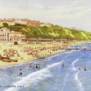 Bournemouth, Dorset - View from Pier, looking East
