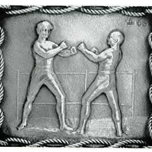 Boxing - American Championship Belt (detail)