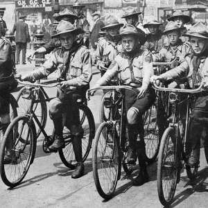 Boy scouts during WW1