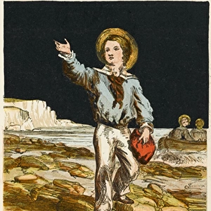 Boy at Seaside 1867