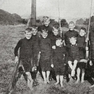 Boys at All Saints Home, Ashdon, Essex