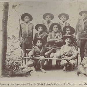 Boys of Jamestown Scout Troop, St Helena