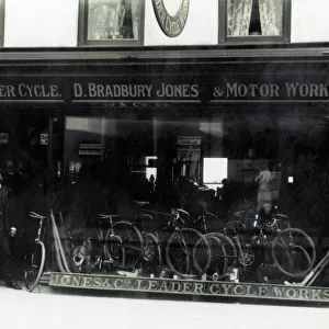 Bradbury Jones, Leader Cycle Shop, Carmarthen, Wales