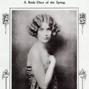 A Bride-Elect of the Spring - Miss Marion Mitchell