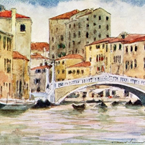 Bridge near the Palazzo Labia - Venice, Italy