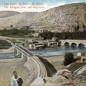 Bridges over Nahr al-Kalb (El Kelb), Lebanon