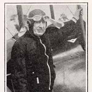 Brigadier-General Arthur Corrie Lewin, pictured at the first air pageant organised by