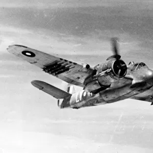 Bristol 156 Beaufighter VIF (forward view, flying) of N