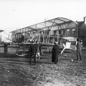 A Bristol Boxkite under test at Filton