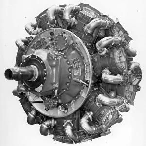 Bristol Hercules 736 14-cylinder radial Front port view