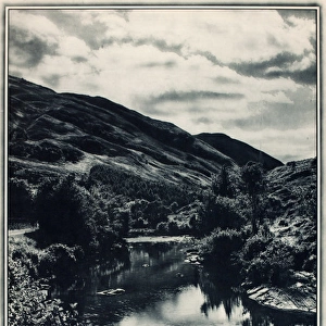 Britain poster, River Ayort, Scotland