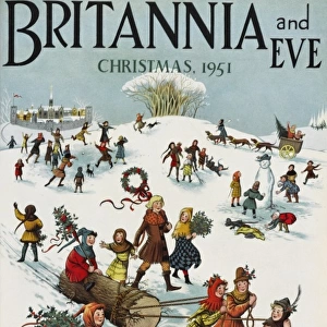 Britannia and Eve Christmas 1951 cover