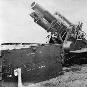 British 9. 2 inch Howitzer, WW1
