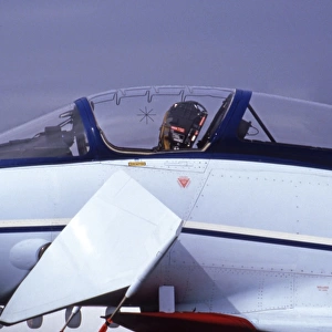 British Aerospace EAP ZF534 cockpit Farnborough 1986
