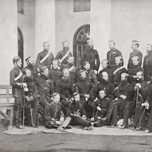 British army in India - officers Royal Artillery Lucknow