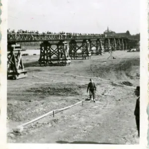 British Army Royal Engineers building The Freeman Bridge