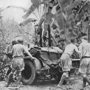 British artillery in Malaya