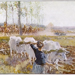 British Cavalry Advance