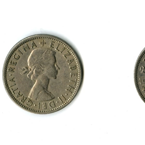 British coin, Elizabeth II half crown