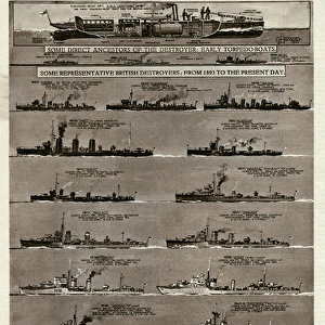 British destroyers by G. H. Davis