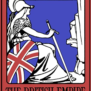 The British Empire - Britannia looks out to sea