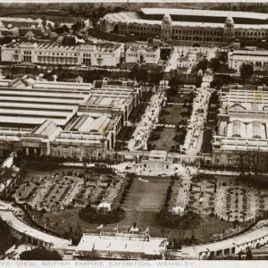 British Empire Exhibition - Wembley - Aerial View