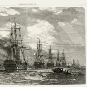 The British Fleet at Spithead