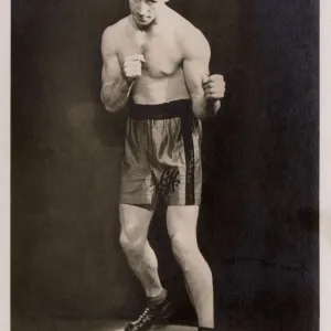 British Heavyweight Champion Len Harvey