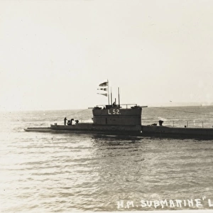 British L52 Submarine