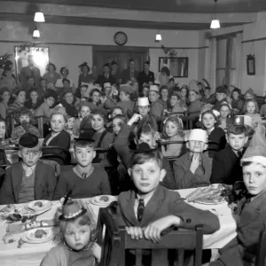 British Legion Children's Christmas Party Print British Legion Children's Christmas Party Print