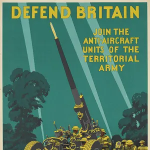 British Military Recruitment Poster - Inter-war period