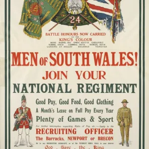 British Military Recruitment Poster - Inter-war period