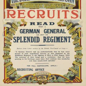 British Military Recruitment Poster - Inter-war period