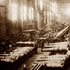 A British munitions factory during the First World War