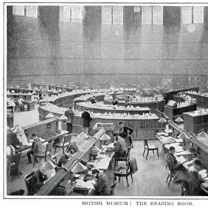 British Museum, Reading Room 1900s