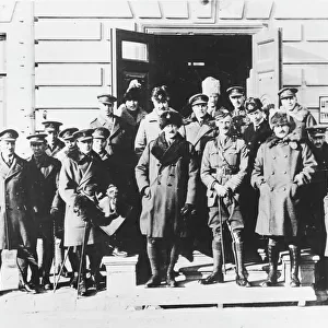 British Officers in Vladivostock 1919