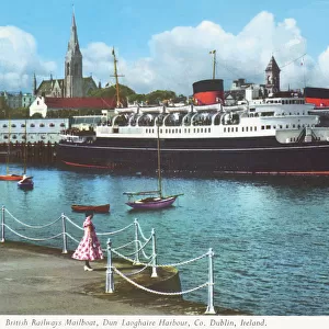 British Railways Mailboat, Dun Laoghaire Harbour, Co Dublin