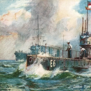 British submarine HMS E6, WW1