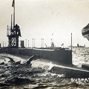 British submarine HMS E9, WW1
