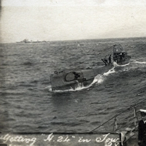 British submarine HMS H24, WW1
