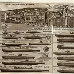 British submarines during 50 years