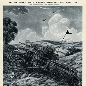 British tank Mark IVA by G. H. Davis