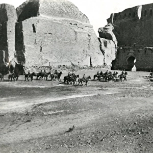 British troops at Ctesiphon, Mesopotamia, WW1