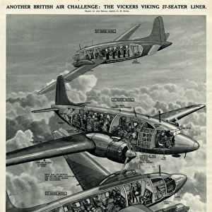British Vickers Viking airliner by G. H. Davis